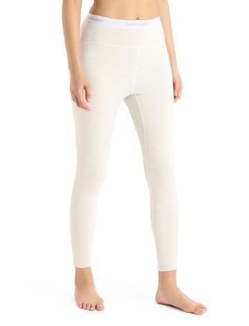 Base Layers Icebreaker 15.5 Merino Thermal Leggings Femme Blanche | FR 1870XYUF